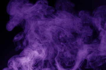 Purple smoke