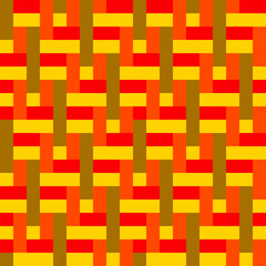 Weave seamless pattern. Wicker repeat texture.
