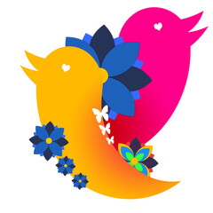 Vector Birds Clipart