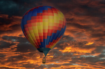 hot air balloon
