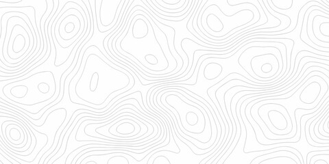 Obraz premium Abstract Topographic map lines, contour background, Vector contour topographic map background. Topography and geography map grid abstract backdrop, Luxury black abstract line art.