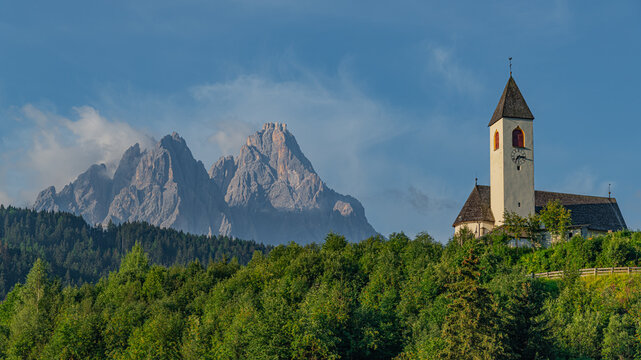 View on Dolomites Mountain from Innichen ( San Candido ) , South Tyrol