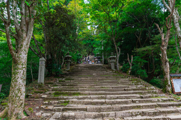 愛宕神社の石段