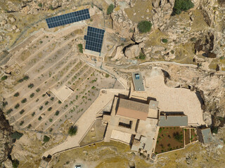 Dara Ancient City Drone Photo, Mardin Turkey