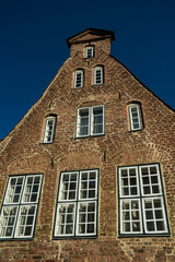 facade of an old building in lubeck