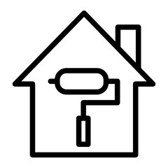 renovation line icon