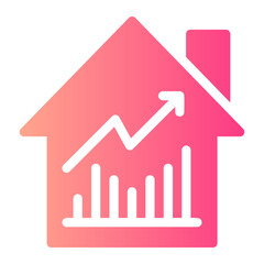 growth gradient icon