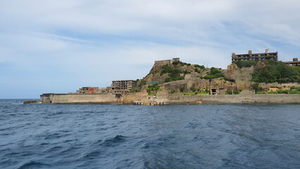 Naklejka premium 軍艦島（端島）2-12