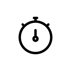 Speed clock icon vector png isolated on white background. Easily editable vector eps 10.