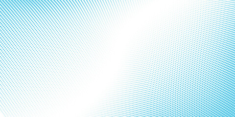 White abstract background and blue dot