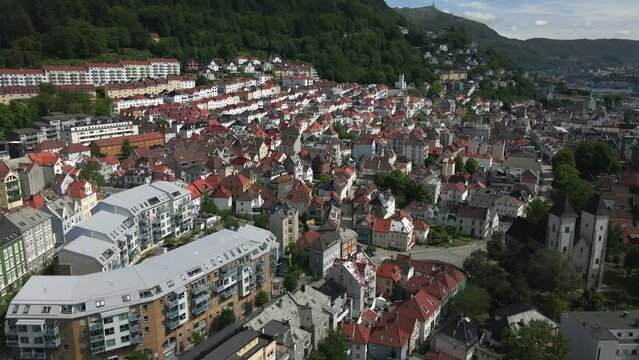 Bergen, Norway by Drone
