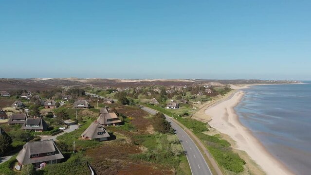 Reetd&auml;cher auf Sylt