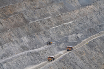 Mine copper Majdanpek, one of the largest copper mines owned by Chinese company Zijin Mining....