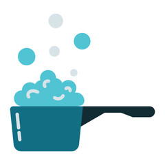 powdered laundry soap in spoon