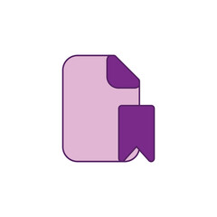 flat style document icons suitable for web, app, banner, etc