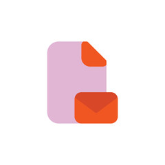 flat style document icons suitable for web, app, banner, etc