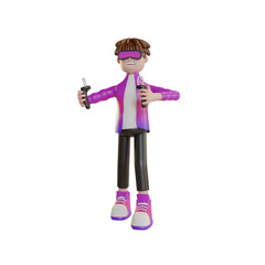  Character Metaverse illustration 3d