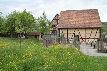 Ein alter Bauernhof in Fladungen