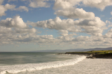 a windy day in the Cantabrian coast