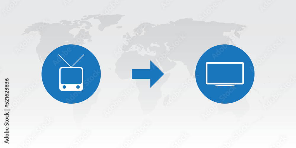 Poster cord cutting - switch from analog or cable tv to sreaming platforms avaliable on various devices - c