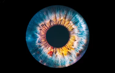 Poster Im Rahmen eye iris © Lorant