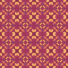 Abstract ethnic ikat pattern. Design for background, wallpaper, illustration, fabric, clothing, batik, carpet, embroidery. Ethnic handmade ornament