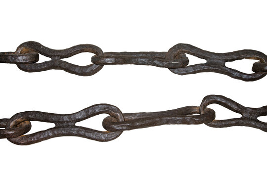 handmade forged chain