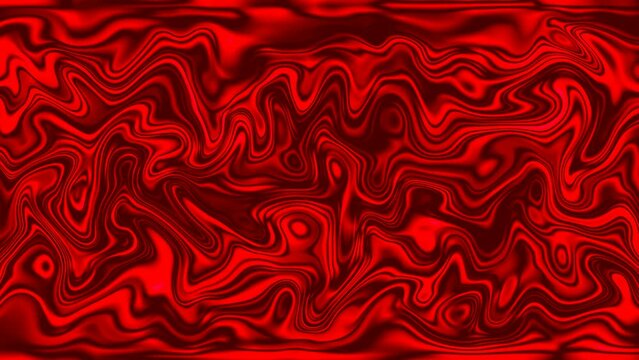 Abstract 4k liquid red wave motion background  video animation background. abstract red background.