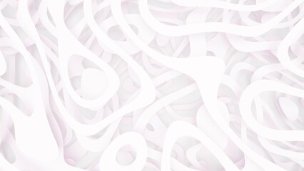 3D abstract wave background with paper cut shapes. Vector design layout for business presentations, flyers, posters and invitations.