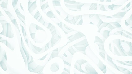 3D abstract wave background with paper cut shapes. Vector design layout for business presentations, flyers, posters and invitations.