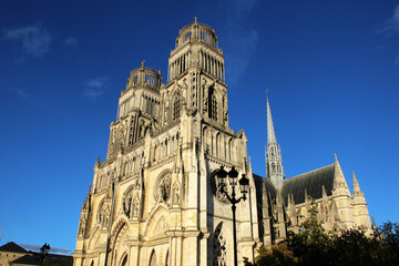 Fototapeta na wymiar Orléans - Cathédrale Sainte-Croix d'Orléans