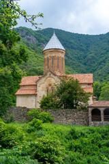 Fototapeta na wymiar Kvatakhevi a medieval Georgian Orthodox monastery in kartli