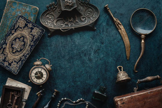 Antique mockup background