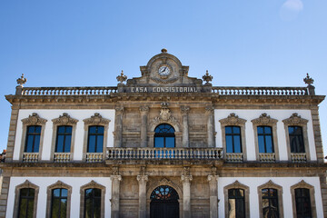 Fototapeta na wymiar Town Hall of Pontevedra (Galicia)