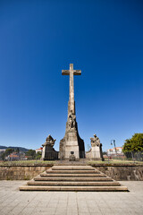 Monument to the wounded soldier, Alameda of Pontevedra (Galicia)