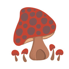 Poison mushroom