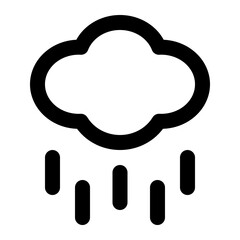 rain line icon