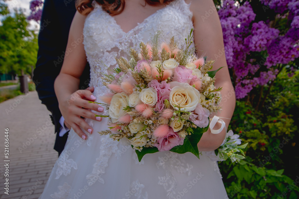 Poster Bouquet mariée