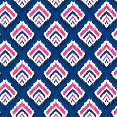 red and white knitted pattern