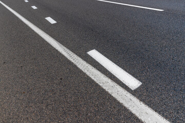paved road for car traffic