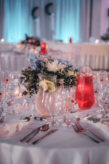 wedding table setting