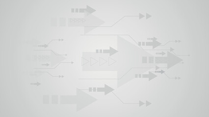 abstract technology background with arrows