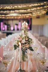 wedding table setting