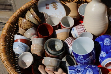 並べられた食器