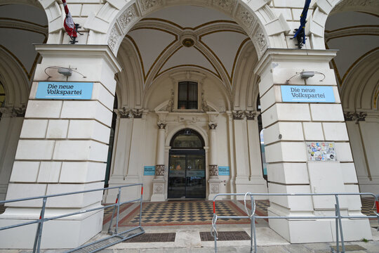 Zentrale der Neuen Volkspartei (&Ouml;VP) in Wien