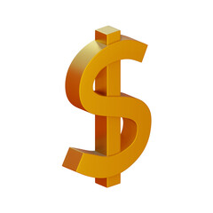 golden dollar symbol