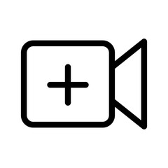 Obraz premium New Video Icon Vector Symbol Design Illustration