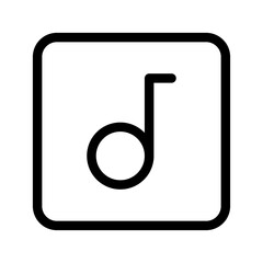 Playlist Icon Vector Symbol Design Illustration