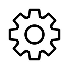 Setting Icon Vector Symbol Design Illustration