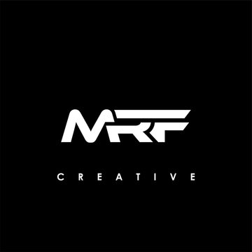 MRF Letter Initial Logo Design Template Vector Illustration
